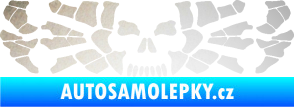 Samolepka Pavouk 017 smrťák odrazková reflexní bílá
