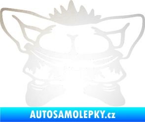 Samolepka Polib mi 003 odrazková reflexní bílá