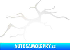 Samolepka Prasklina 001 odrazková reflexní bílá