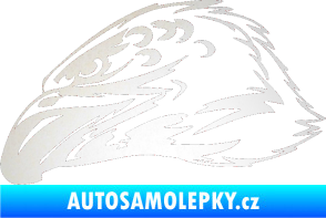 Samolepka Predators 015 levá odrazková reflexní bílá
