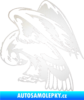 Samolepka Predators 017 levá odrazková reflexní bílá