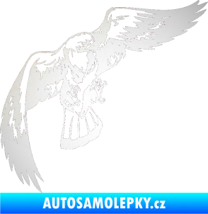 Samolepka Predators 041 pravá odrazková reflexní bílá