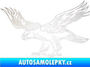 Samolepka Predators 043 levá odrazková reflexní bílá