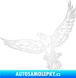 Samolepka Predators 044 levá odrazková reflexní bílá