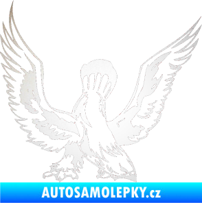 Samolepka Predators 051 pravá odrazková reflexní bílá