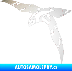 Samolepka Predators 062 levá odrazková reflexní bílá