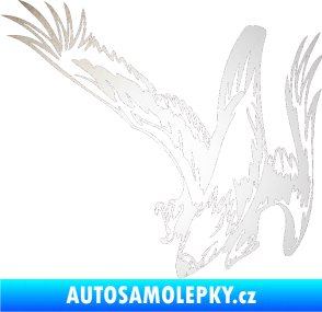 Samolepka Predators 069 levá odrazková reflexní bílá