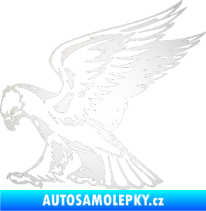 Samolepka Predators 072 levá odrazková reflexní bílá