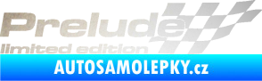 Samolepka Prelude limited edition pravá odrazková reflexní bílá