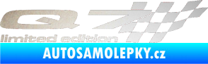 Samolepka Q7 limited edition pravá odrazková reflexní bílá