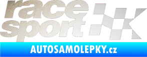 Samolepka Race sport odrazková reflexní bílá