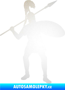 Samolepka Římský voják pravá odrazková reflexní bílá