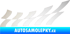 Samolepka Šachovnice 029 odrazková reflexní bílá