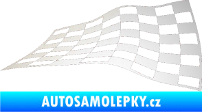 Samolepka Šachovnice 049 odrazková reflexní bílá