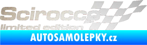 Samolepka Scirocco limited edition pravá odrazková reflexní bílá