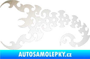 Samolepka Štír 015 levá odrazková reflexní bílá