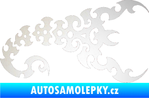 Samolepka Štír 015 pravá odrazková reflexní bílá