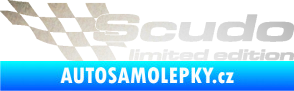 Samolepka Scudo limited edition levá odrazková reflexní bílá