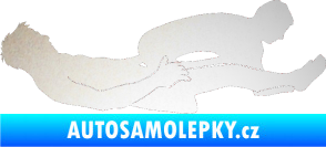 Samolepka Sexy siluety 029 odrazková reflexní bílá