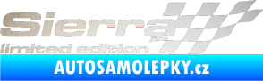 Samolepka Sierra limited edition pravá odrazková reflexní bílá
