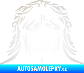 Samolepka Sněžný muž odrazková reflexní bílá