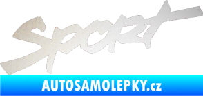 Samolepka Sport 001 odrazková reflexní bílá