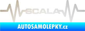 Samolepka Srdeční tep 075 Scala odrazková reflexní bílá