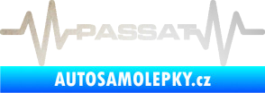 Samolepka Srdeční tep 076 Volkswagen Passat odrazková reflexní bílá