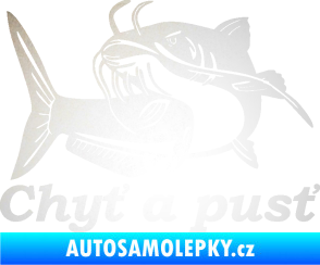 Samolepka Sumec 002 chyť a pusť levá odrazková reflexní bílá