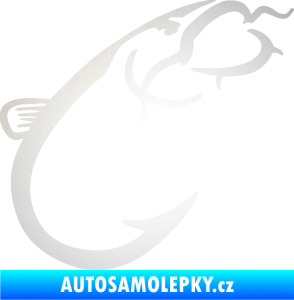 Samolepka Sumec 003 pravá odrazková reflexní bílá