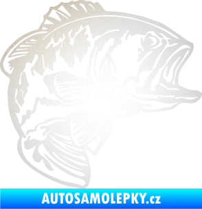Samolepka Sumec 007 pravá odrazková reflexní bílá