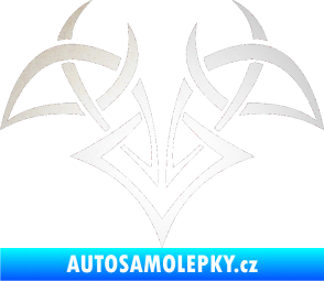 Samolepka Tetování 124 odrazková reflexní bílá
