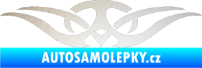 Samolepka Tetování 128 odrazková reflexní bílá