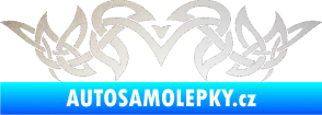 Samolepka Tetování 152 odrazková reflexní bílá