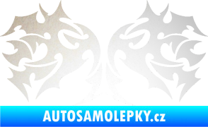 Samolepka Tetování 197 odrazková reflexní bílá