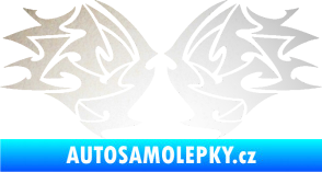 Samolepka Tetování 205 odrazková reflexní bílá