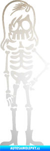 Samolepka The Bone Family Slečna odrazková reflexní bílá