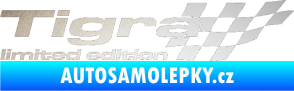 Samolepka Tigra limited edition pravá odrazková reflexní bílá