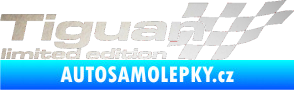 Samolepka Tiguan limited edition pravá odrazková reflexní bílá