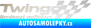 Samolepka Twingo limited edition pravá odrazková reflexní bílá