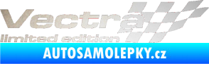 Samolepka Vectra limited edition pravá odrazková reflexní bílá