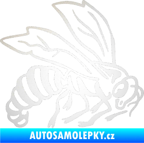 Samolepka Vosa 003 pravá odrazková reflexní bílá