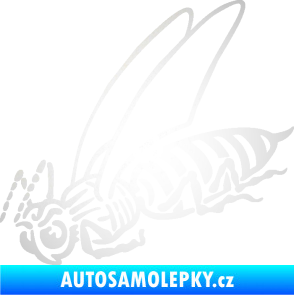 Samolepka Vosa 004 levá odrazková reflexní bílá