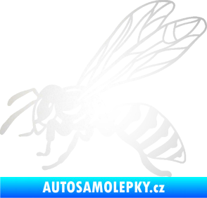 Samolepka Vosa 006 levá odrazková reflexní bílá