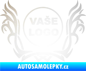 Samolepka Znak Tetování 001 odrazková reflexní bílá