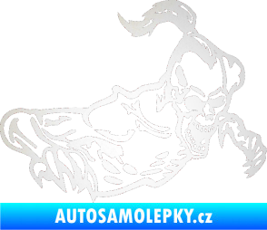 Samolepka Zombík pravá odrazková reflexní bílá