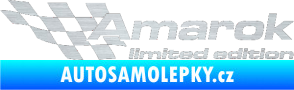 Samolepka Amarok limited edition levá škrábaný hliník