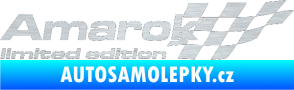 Samolepka Amarok limited edition pravá škrábaný hliník