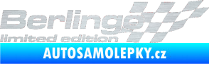 Samolepka Berlingo limited edition pravá škrábaný hliník
