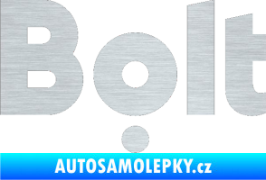 Samolepka Bolt - taxi škrábaný hliník